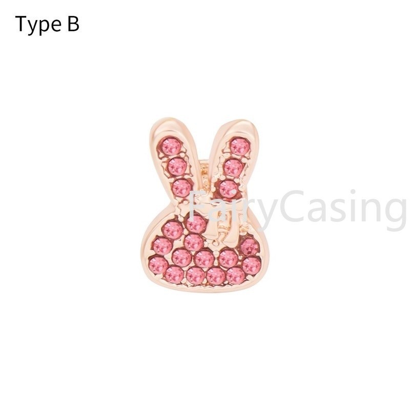 Dây Đeo Đồng Hồ Trang Trí Quyến Rũ Tương Thích Cho Apple Watch Series 9 8 7 6 5 4 3 Dây Đeo Vòng Tay Silicon Kim Cương Thời Trang Móng Tay Kim Loại Trang Sức Charm Stud Cho Phụ Kiện Ban Nhạc Iwatch