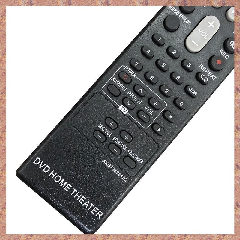 Dành cho LG DVD HOME THEATER Điều khiển từ xa AKB73636102 Thay thế (R F C V)