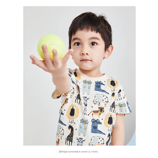 1-15YBoys Áo Trẻ Em Khủng Long Áo Trẻ Em Áo Bé Trai Cotton Tay Ngắn Áo Thun Trẻ Em Thời Trang Quần Áo