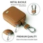 Bảo vệ YRBWD, Vỏ da chống sốc chống thất lạc, Túi lưu trữ di động đa năng cho Airpods 3 2 1