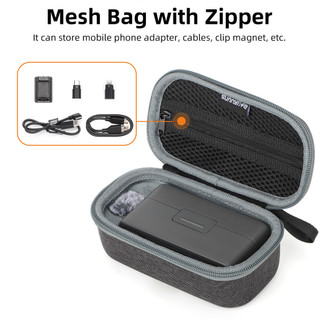 Dành cho Hộp đựng DJI Mic 2 / 1, Vỏ micro không dây, Phụ kiện chống rơi và chống mài mòn