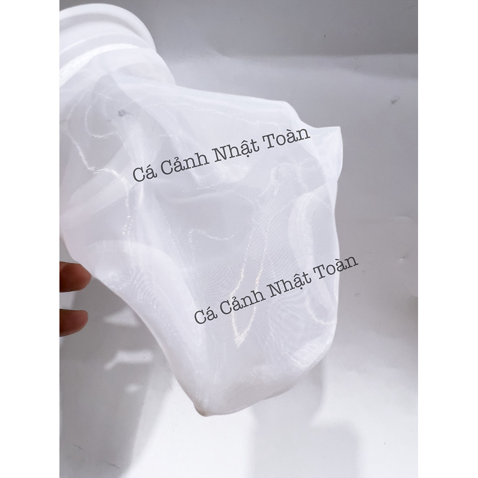 Túi Lọc Nano Chống Tràn Chứa Vật Liệu Lọc Lưới The (Dài 15cm)