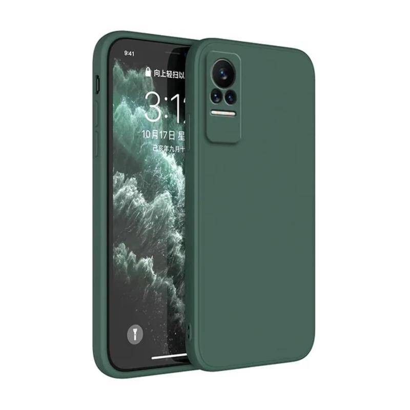 Xiaomicivi Civi3 Civi2 Civi1S Vuông Silicon Mềm TPU Chống Vân Tay Ốp Điện Thoại Chống Sốc Cho Xiaomi Civi 3 2 1S Ốp lưng Bảo Vệ