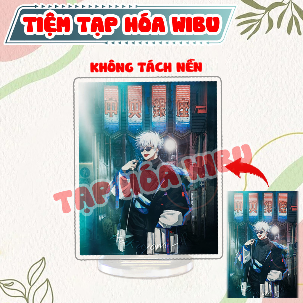 Mô hình Standee Tượng Bằng Acrylic In Theo Yêu Cầu Phụ Kiện Trang Trí Để Bàn Học Góc Làm Việc Anime Manga Tạp Hoá Wibu