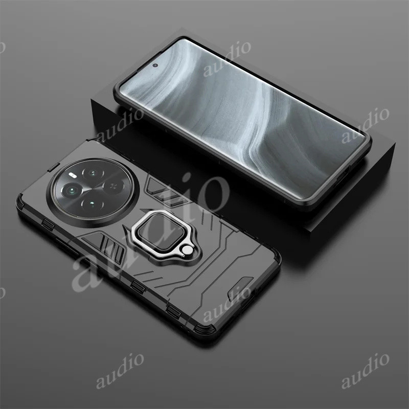 Ốp điện thoại từ tính giáp cứng cho Realme 12 Pro + 12 + 12x 5G 4G Vỏ chống va đập PC Vỏ chống sốc cho Realme12 Realme12 + 5G 4G Funda Ốp lưng Ốp lưng từ tính