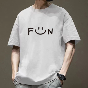 Áo thun nam mùa hè mới cổ tròn áo thun người đàn ông đơn giản Quần áo oversized áo thun nam dáng rộng tay ngắn áo thun nam thời trang Quần áo nam