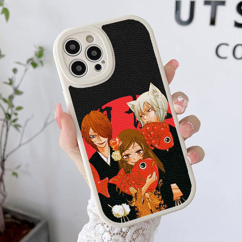 Tp-1 Anime Kamisama Hajimemashita Tomoe Ốp Lưng Điện Thoại iPhone 13 12 11 14 Pro Max Mini 7 8 Plus X XS XR Da Cừu Bảo Vệ