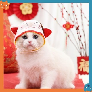 Thú Cưng Lễ Kỷ Niệm Nón Thú Cưng Của Cải Nón Mèo Dễ Thương Mũ Đội Đầu Bông Bixiong Chó Trang Phục Thú Cưng Biến Đổi Mũ Đội Đầu