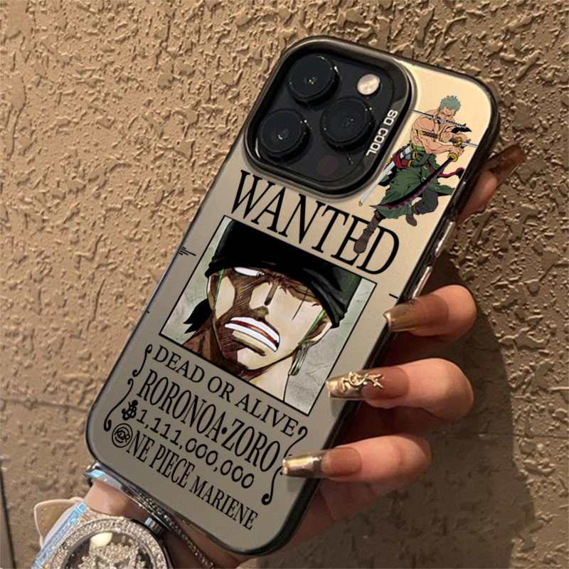 Dành Cho iPhone 11 12 13 14 15 Pro Max XR X XS Max 7 8 Plus One Piece Anime Luffy Gear 5 Vỏ Cứng Mờ Chống Sốc