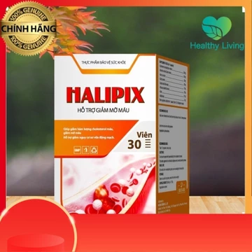 [COMBO 3 HỘP] HALIPIX VIÊN UỐNG HỖ TRỢ SỨC KHỎE HUYẾT ÁP, PHÒNG NGỪA ĐỘT QUỴ TIM MẠCH,GIẢM MỠ MÁU ỔN ĐỊNH ĐƯỜNG HUYẾT