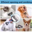 Chuyên Nghiệp Thú Cưng Deshedding Bàn Chải Lông Chó Tẩy Lông Thú Cưng Thắt Nút Cắt Chó Con Mèo Lược Chải Chó Chải Lông Đồ Dùng