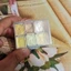 AFTEROF 1 Cái Bộ Sắc Tố, Ngọc Trai Kim Loại Để Vẽ Móng Tay Sơn Màu Nước Chắc Chắn, 6 Màu 1ml Học Sinh Đồ Dùng Nghệ Thuật Bảng Màu Di Động