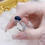 ❤ Nguyên Bản Đa Phong Cách Sang Trọng Sapphire Series Thiết Kế Phong Cách Phù Hợp Với Nhẫn Sang Trọng Nữ Sapphire Trang Sức