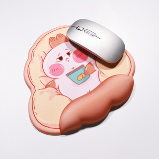 Hoạt Hình Dễ Thương Cổ Tay Miếng Lót Chuột Lớn ins Trò Chơi Văn Phòng Ba Chiều Cổ Tay Miếng Lót Thỏ Để Bàn Tay Gối