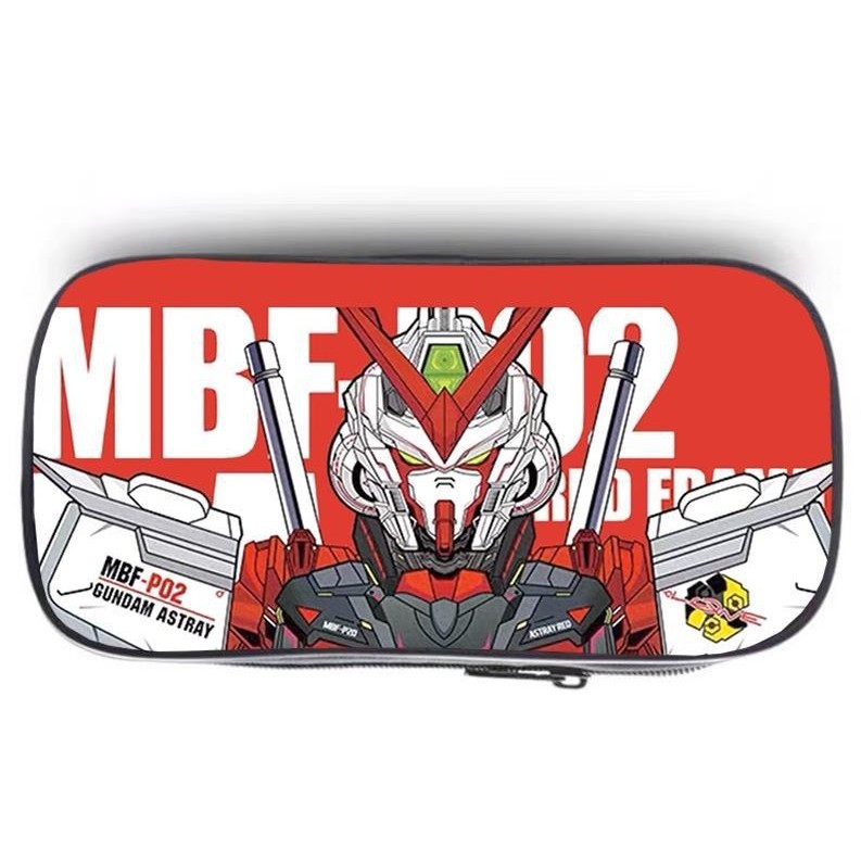 HK1 GUNDAM Phim Hoạt Hình Anime Hộp Đựng Bút Sinh Viên Hộp Trẻ Em Dung Tích Lớn Văn Phòng Phẩm Túi Đựng Bút KH1