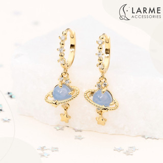 Khuyên tai nữ, khuyên xỏ ngôi sao hành tinh Larme accesories -KT0269