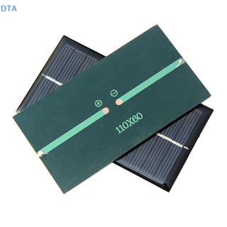 Bảng điều khiển năng lượng mặt trời DTA 1W 5V DIY Bảng điều khiển Silicon năng lượng mặt trời nhỏ cho bộ sạc điện thoại di động Đèn gia đình Bảng tế bào năng lượng mặt trời PO