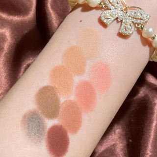 Bảng phấn mắt 30 màu MGL tone màu dễ sử dụng, phấn lì mịn có nhũ lâu trôi MGL 30-color matte eyeshadow palette