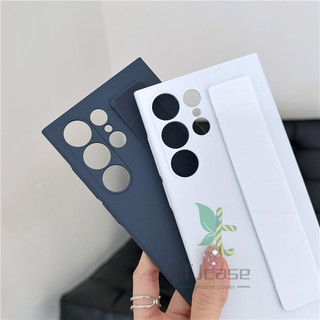 Vỏ dây đeo cổ tay đàn hồi di động Samsung Galaxy S24 S23 Ultra S24 S23 Plus S24 S23 Co Giãn Dây đeo cổ tay Vỏ cứng Pc