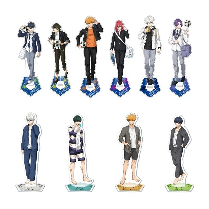 Mô hình Standee Blue Lock Isagi Nagi Meguru Chigiri Reo Sae Itoshi Rin ...