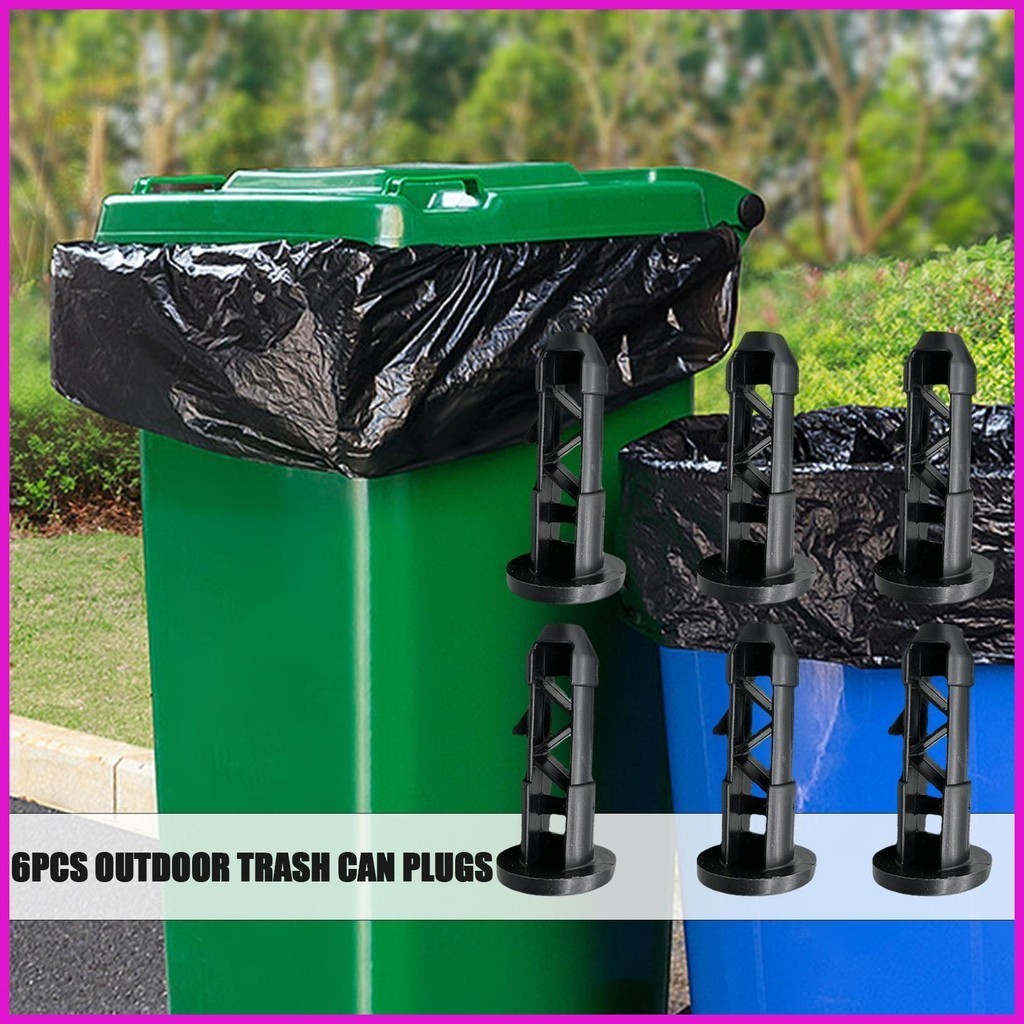 Thùng Rác Bản Lề Chân 6 Cái Thùng Rác Nắp Phích Cắm Chốt Phụ Kiện Bánh Xe Ngoài Trời Nắp Nắp Chốt Cho Cộng Đồng Subwa lyuvn