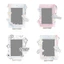 Mya Photocard Display Stand Card Tay áo Máy tính để bàn Trang trí Khung Acrylic Giá đỡ ảnh