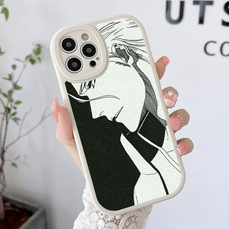 TP-1 Sosuke Aizen Bleach Anime Da Cừu Dành Cho iPhone 17,15 14 13 11 12 Pro Max Mini 8 7 Plus SE 2020 X XR XS MAX Soft Ba