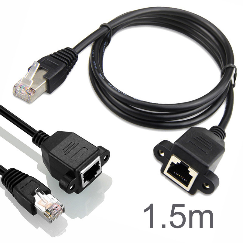 Dây cáp nối dài dữ liệu mạng LAN Ethernet 1,5m RJ45 Nam sang Nữ ...