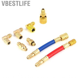 VBESTLIFE Xe Ô Tô A/C Điều Hòa Làm Lạnh Chuyển Đổi Cổng Kết Nối Bộ Ống R134A R12 Phụ Kiện