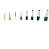 (HCM) Túi 100 cái đầu cos pin rỗng, cos pin E, pin thông dùng cho dây điện từ 0.5mm2 - 16mm2
