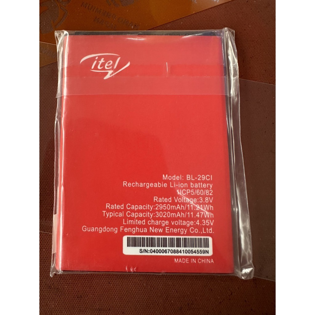 pin nokia c20-bl-29CL/itel a26.2.4,wt242
