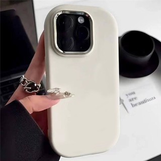 Vỏ mạ màu trơn đơn giản cho Samsung Galaxy A10S A22 A23 A05 A05S A25 A20S A02 A03 Core A03S A13 A12 A11 A21S A54 A33 A15 Vỏ điện thoại khung ống kính Matal mạ điện sang trọng