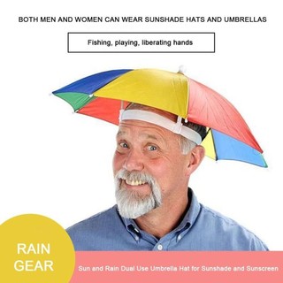 ORDOBOX Rain Gear, Đầu che nắng Mũ che nắng Mũ dù, Dây thun chống gió