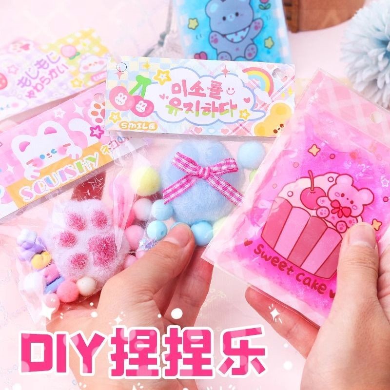 Tự Chế Silicon Pinch Tự Làm Chất Liệu Thủ Công Gói Làm Mèo Móng Vuốt Khuôn Bé Gái Bộ Pinch Âm Nhạc Giải Nén Đồ Chơi ghj7