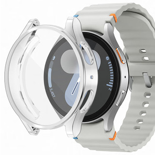 Ốp Lưng Cho Samsung Galaxy Watch 7 40mm 44mm Vỏ Mềm TPU Mạ Điện Bảo Vệ Màn Hình Full Frame