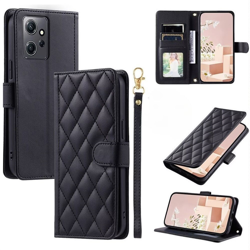 Dành Cho iPhone 11 12 13 mini Pro Max 14promax X XR XS Max Flip PU Cover Ví Có Khe Cắm Thẻ Mềm TPU Ốp Lưng Vỏ Đứng Giá Đỡ Đeo Ngang Dây Đeo Tay Dây Thắt Lưng Vỏ Điện Thoại