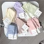Vớ tất cổ cao nam nữ thun dai mịn trơn màu pastel
