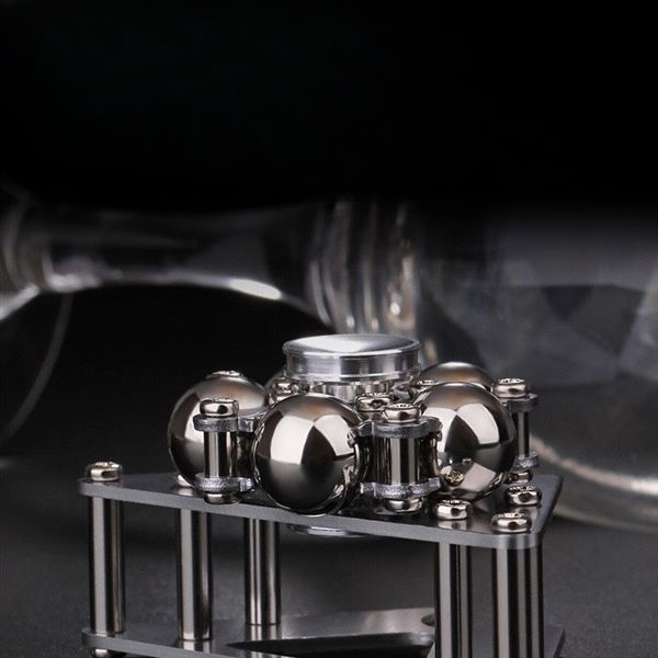 Bánh xe đu quay bằng thép không gỉ fidget spinner dành cho người lớn và trẻ em Đồ chơi giải nén EDC kéo dài ngón tay thông thường giải nén