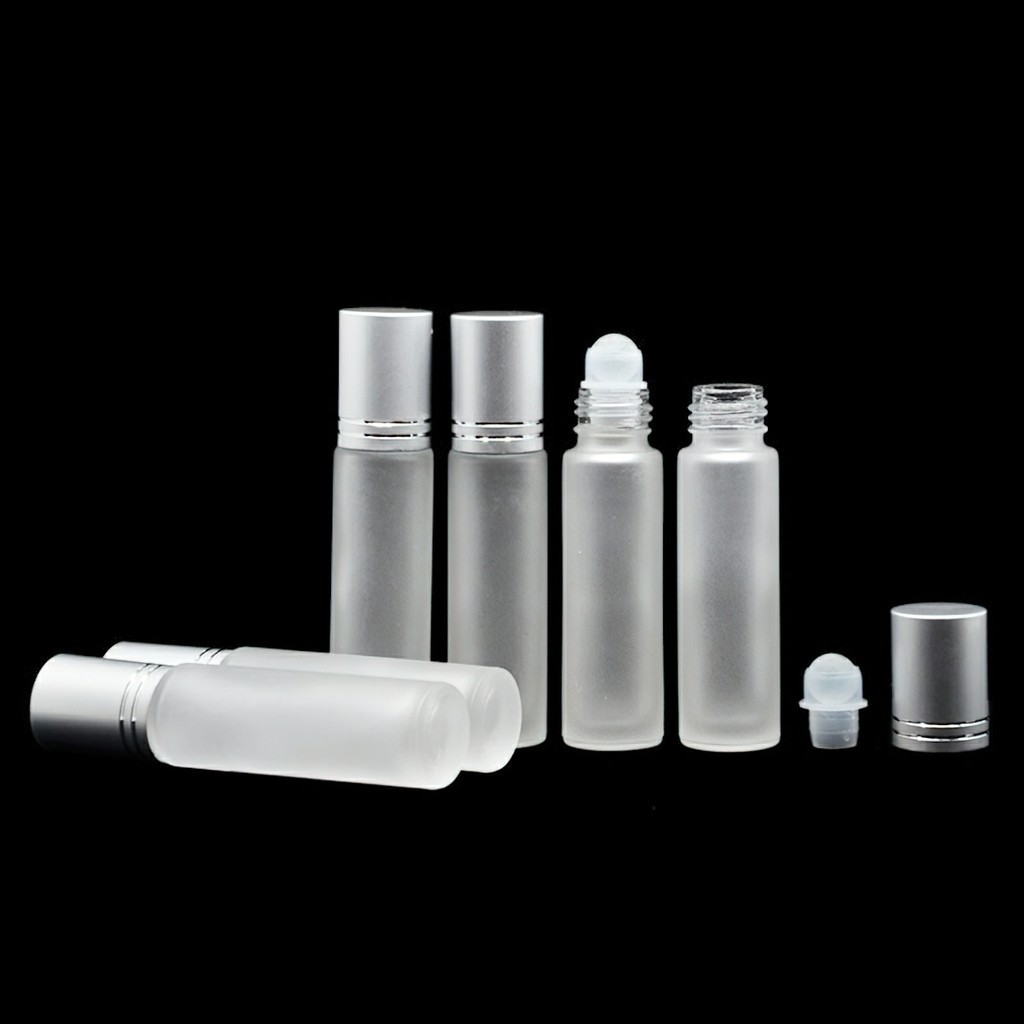 Combo 10 Vỏ Lọ Bi Lăn Đựng Tinh Dầu, Chai Bi Lăn Đựng Dầu Dừa, Chiết Nước Hoa 10ml