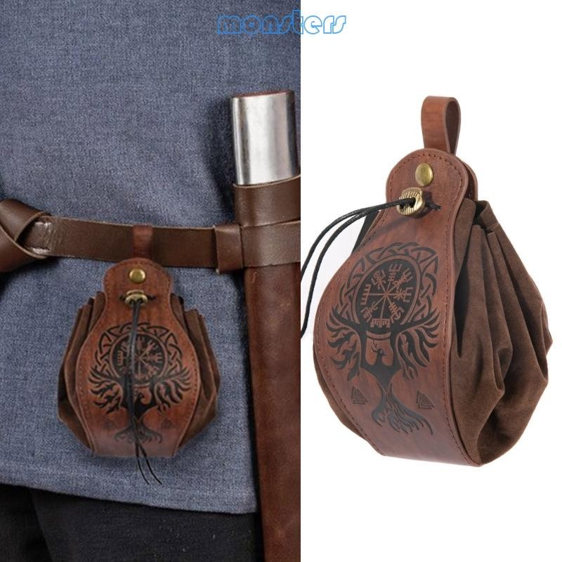 Mon PU Da Dây Rút DND-Dice Túi RPG-Dice Túi Có Thể Gập Lại Khay Và Túi