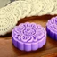 POP 100g Chất Liệu Nhựa Khuôn Bánh Trung Thu Tem Bánh Trung Thu Hình Hoa DIY Bánh Trung Thu