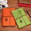 JUNYUE88US Travelers Vintage Notebook, A7 / A6 / A5 Da PU PU Kraft Notebook, Sổ Tay Lá Rời Notepad Chất Kết Dính Giấy Kraft Xoắn Ốc Sổ Tay Trường Học