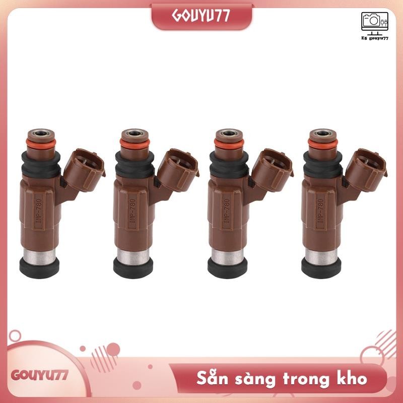 [Gouyu77] 4 Cái / bộ Kim Phun Nhiên Liệu Cho Xe Mazda 626 2.0L Protege 1999-2002 INP780 / 781 FP33-13-250