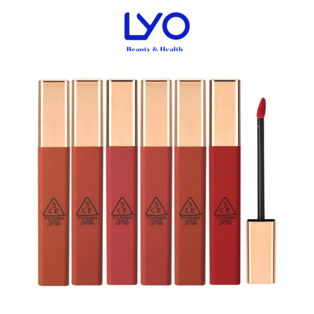 Son Kem Lì Mịn Mượt 3CE Velvet Lip Tint bản vuông | Shopee Việt Nam