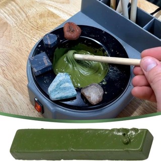 SHUPUN Green DOP Wax Fit, que sáp hình chữ nhật 16,5x2,5cm, dùng để đánh bóng đá đa năng