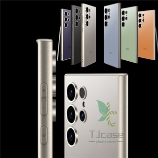 Ốp điện thoại mềm mờ siêu mỏng Samsung Galaxy S24 Ultra S24 Plus S24 Vỏ màn hình chống cháy nổ công nghệ
