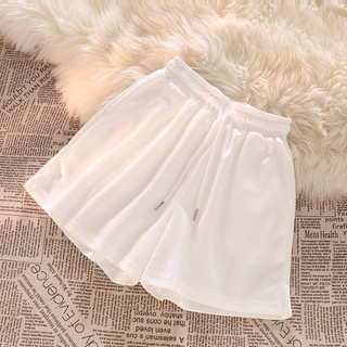 (S-3XL) Quần Ngắn Nữ Thường Ngày Rời Chắc Chắn Mềm Mại Tập Luyện Thắt Lưng Chân Rộng Nóng Ngắn