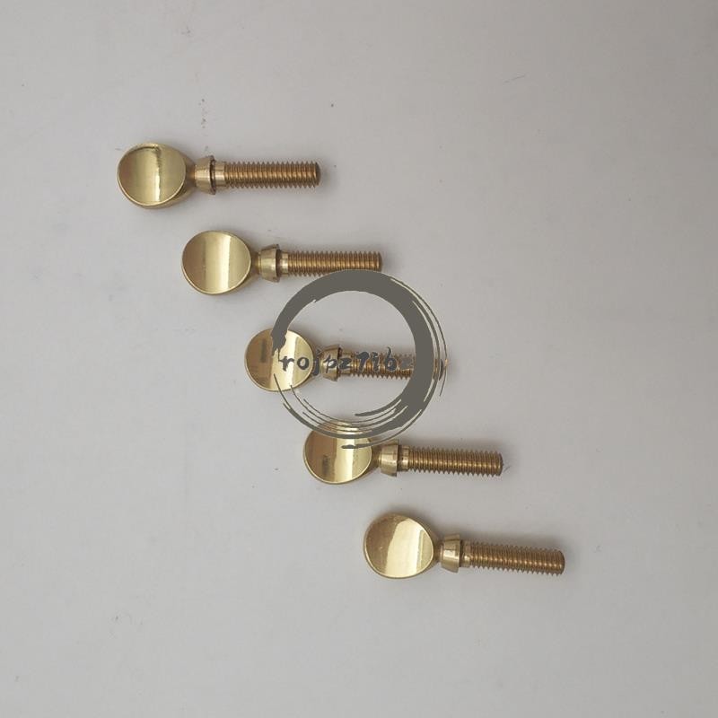 【 ROJpz7IBZ 】 5 Chiếc Đồng Vàng Clarinet Saxophone Sax Cổ Thắt Vít Soprano Alto Tenor Nhạc Cụ Woodwind