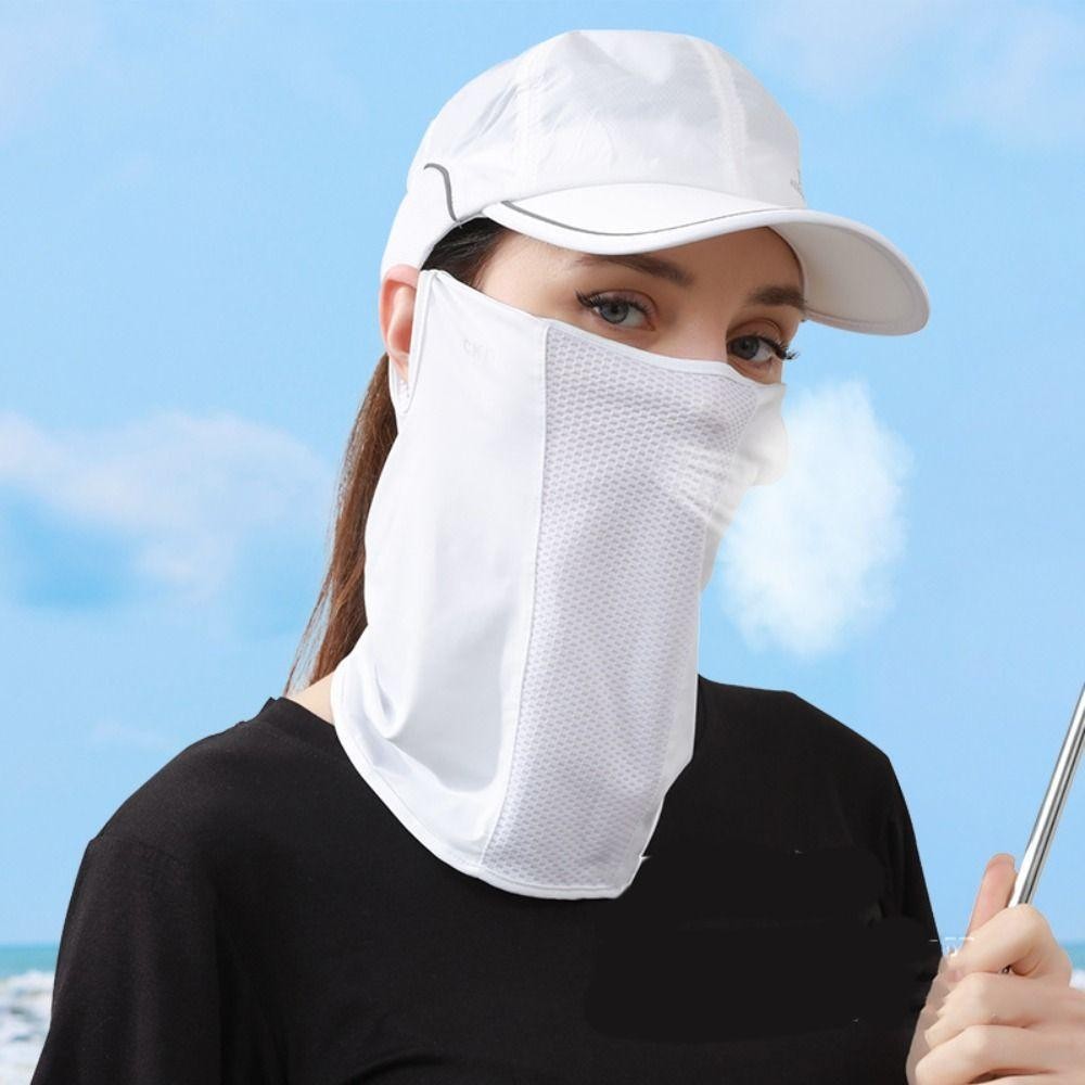 Mặt nạ lụa băng JSJING - Bảo vệ da với khả năng chắn tia UV, thiết kế thoáng khí cho mùa hè