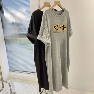 Bộ Đồ Ngủ Ngắn Bộ Đồ Ngủ Đầm 4XL Có Túi Áo Thun Đầm Bộ Đồ Ngủ Rời Bộ Đồ Ngủ Dễ Thương ins Phong Cách Nhà Quần Áo Một Mảnh Bộ Đồ Ngủ Nhà Bộ Đồ Ngủ